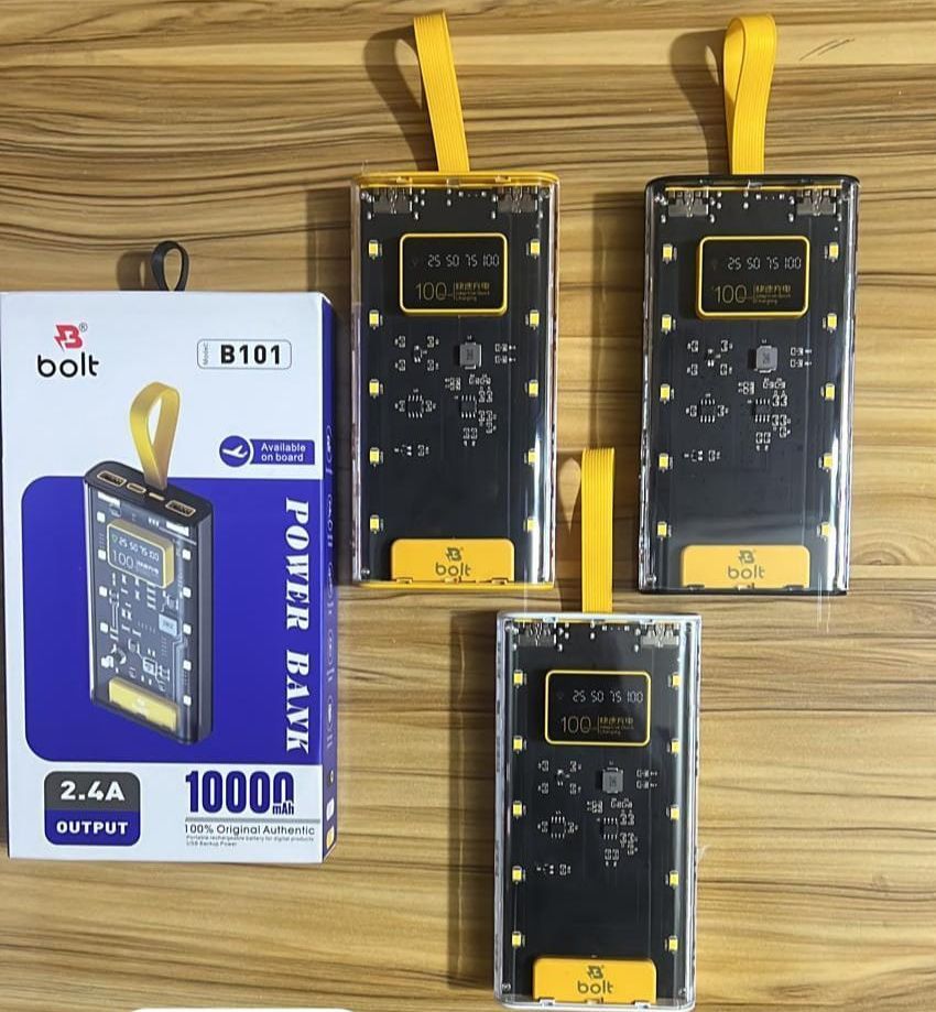 The Bolt PowerBank B101 10000MAH