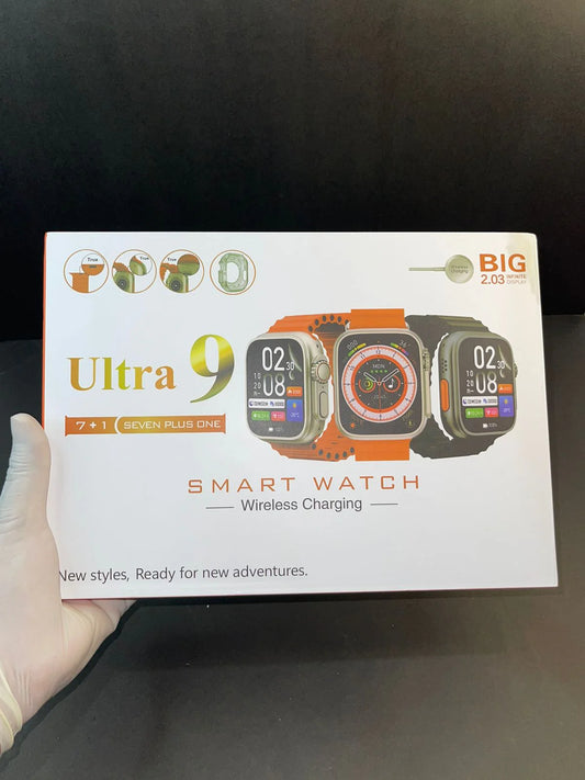 Ultra 9 7+1 Smart Watch with Case